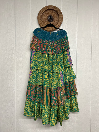 Rasgulla Sari Venus Ruffle Maxi 1125 158