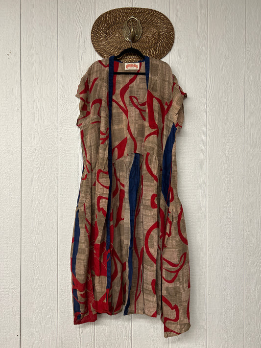 Crepe Sari Summer Evermore Kimono 0726 085