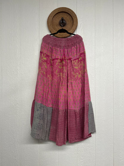 Pareo Kantha Lotus Maxi Skirt 0826 051