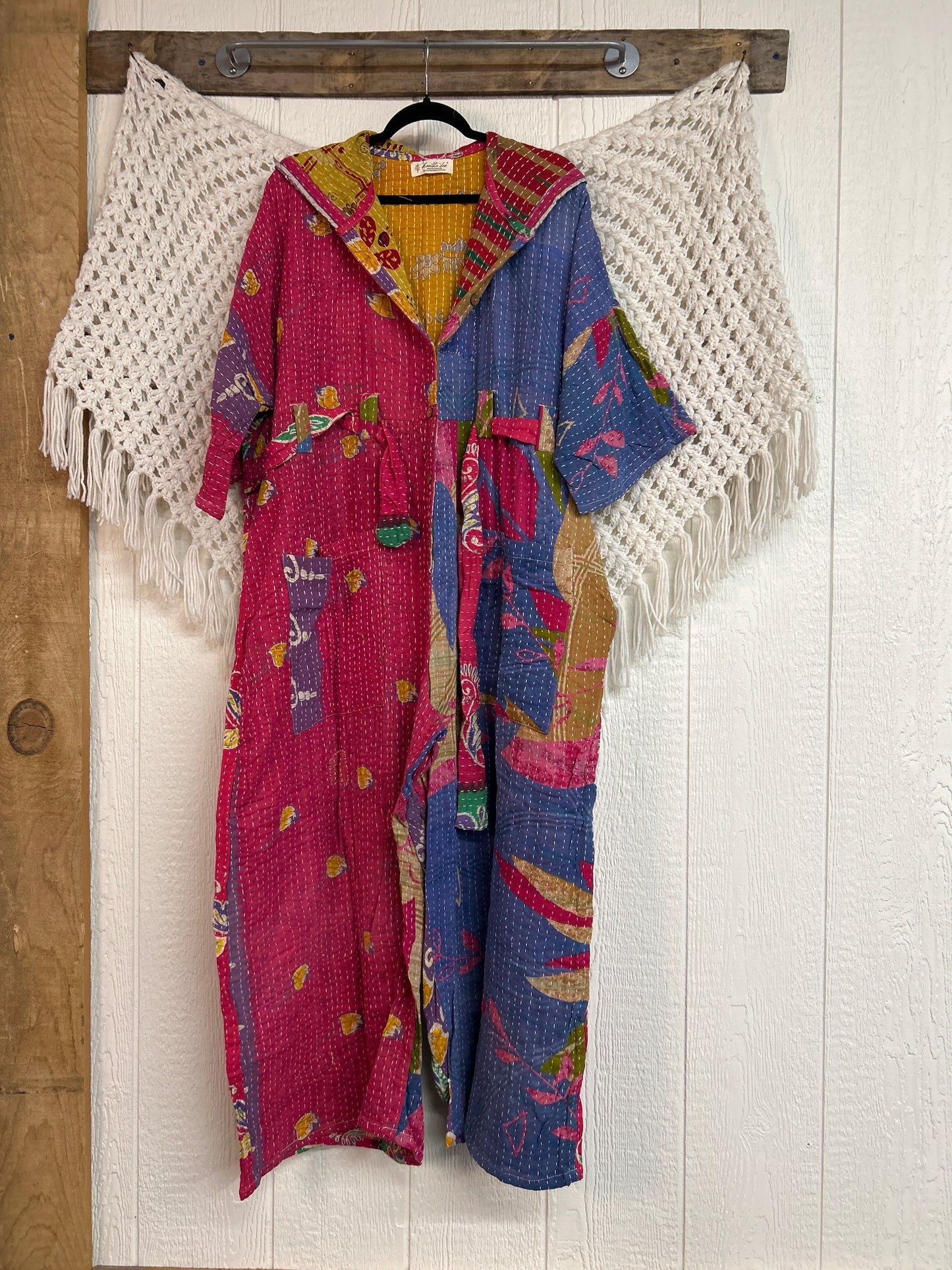 Kantha Zen Hoodie Jumpsuit 0925 250