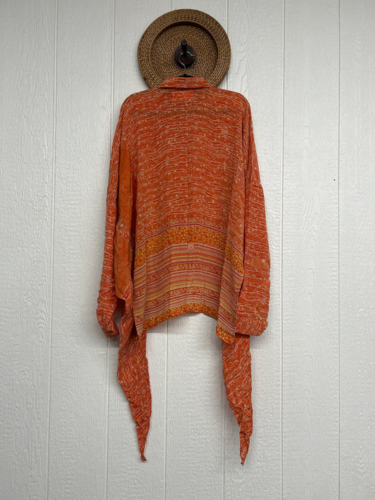 Crepe Sari Nirvana Button Down 1125 267