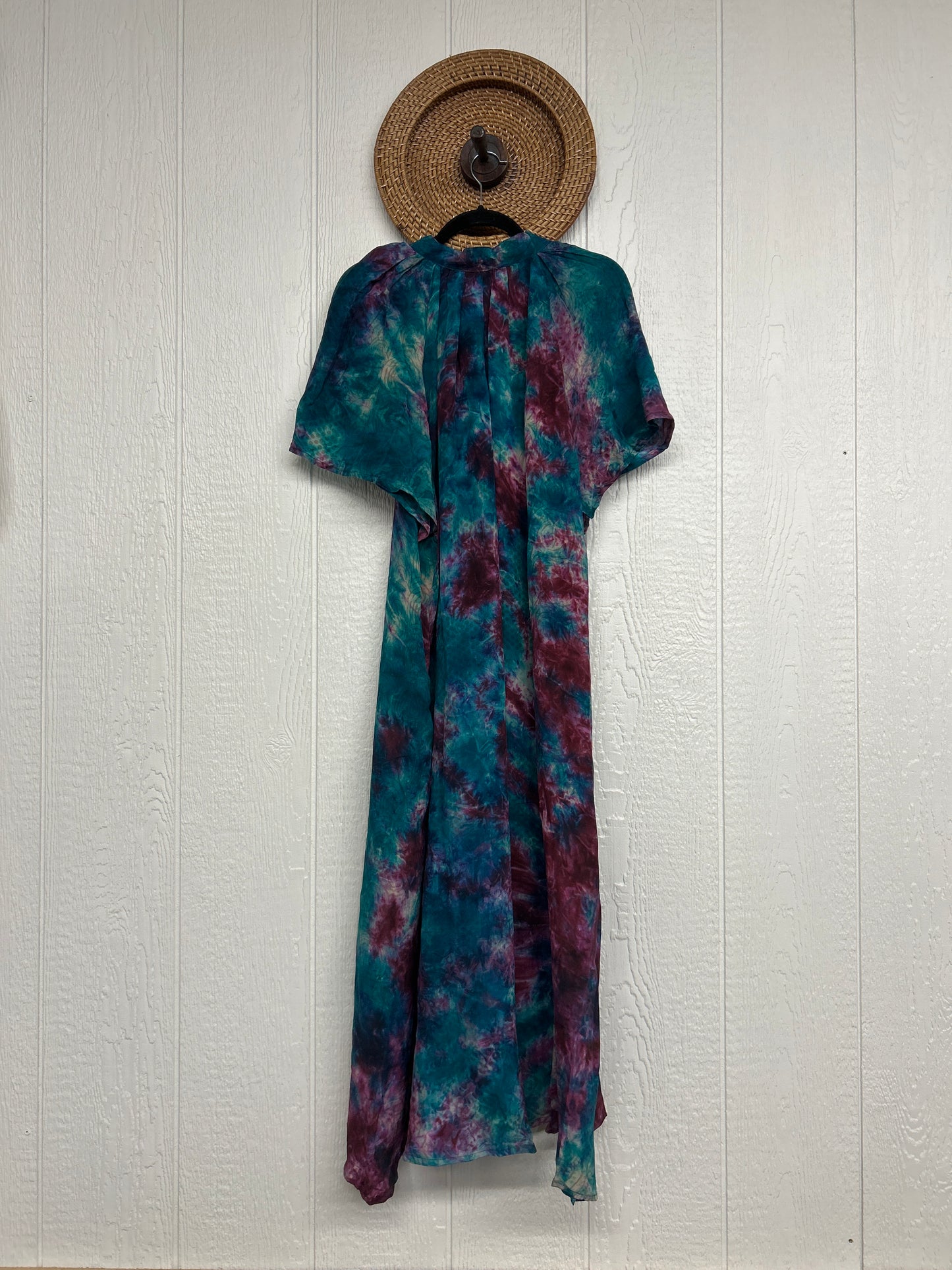 Crepe Sari Summer Woodstock Duster 0626 097
