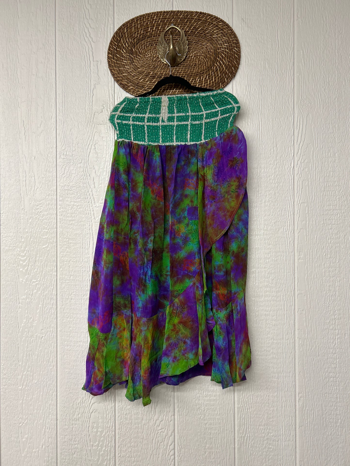 Crepe Sari Inner Peace Wrap Skirt 0626 235