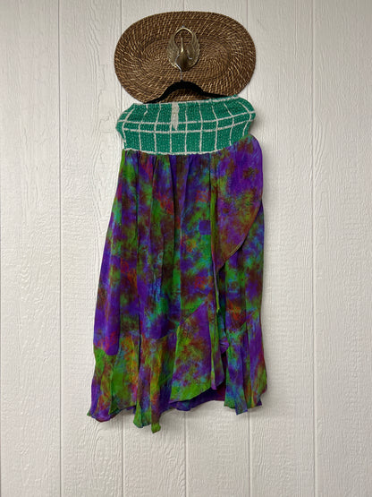 Crepe Sari Inner Peace Wrap Skirt 0626 235
