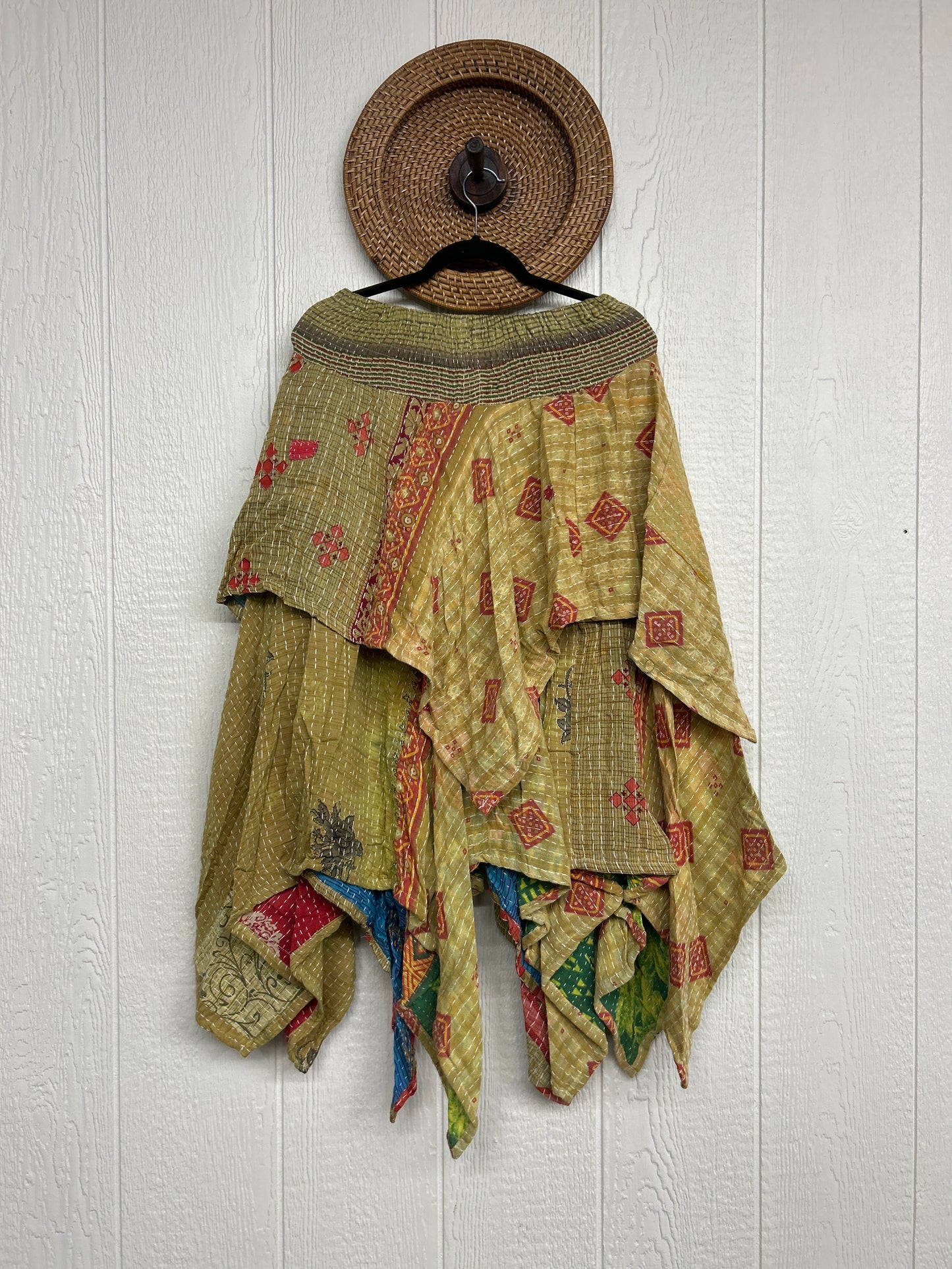 Pareo Kantha Pixie Skirt 0426 033