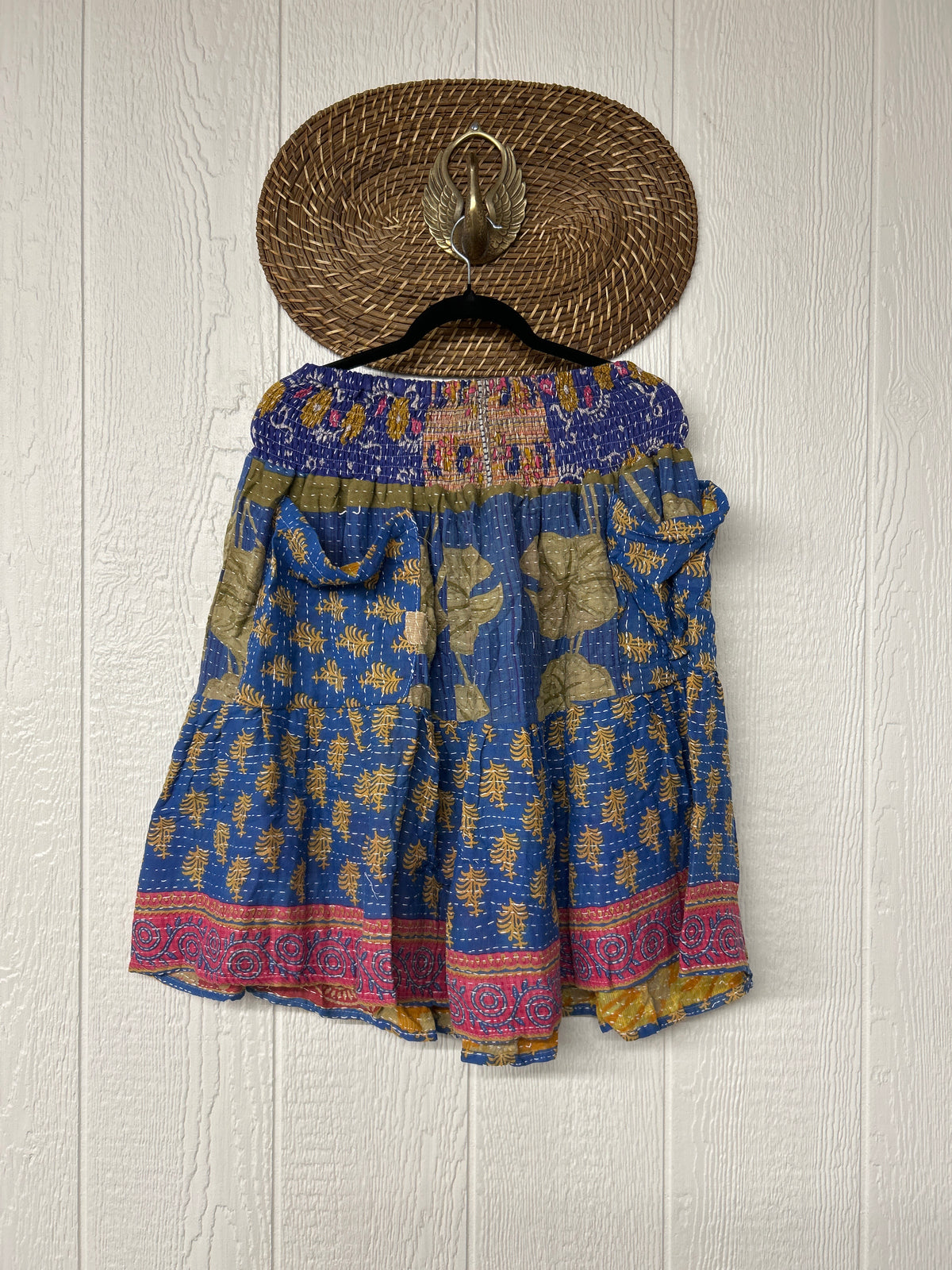 Pareo Kantha Meadow Skirt 0826 030