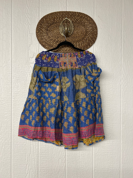 Pareo Kantha Meadow Skirt 0826 030