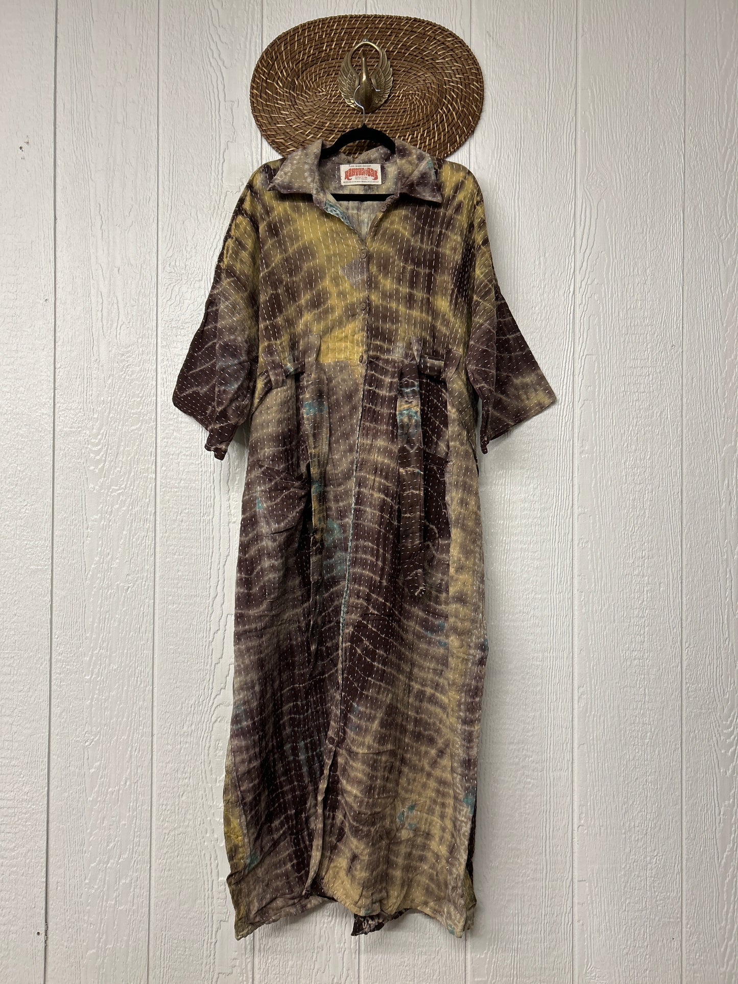 Pareo Kantha Gravity Duster Dress 0526 002