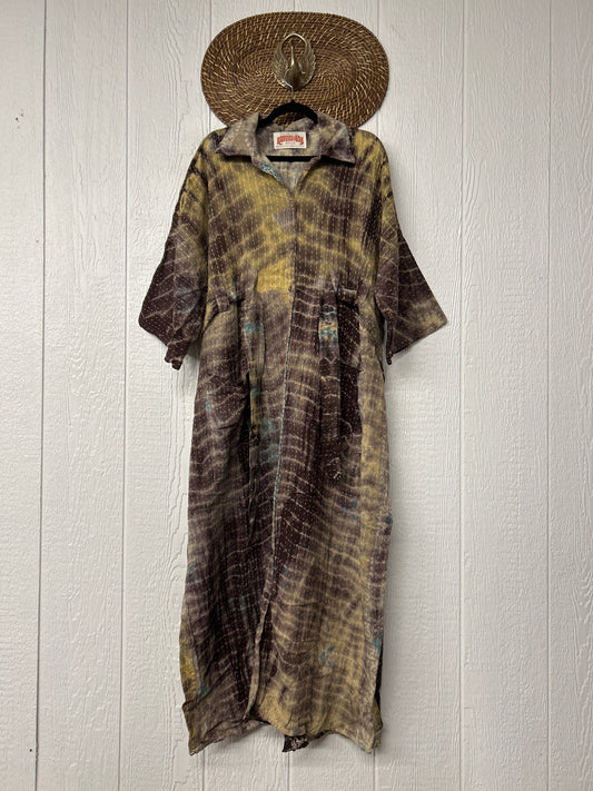 Pareo Kantha Gravity Duster Dress 0526 002