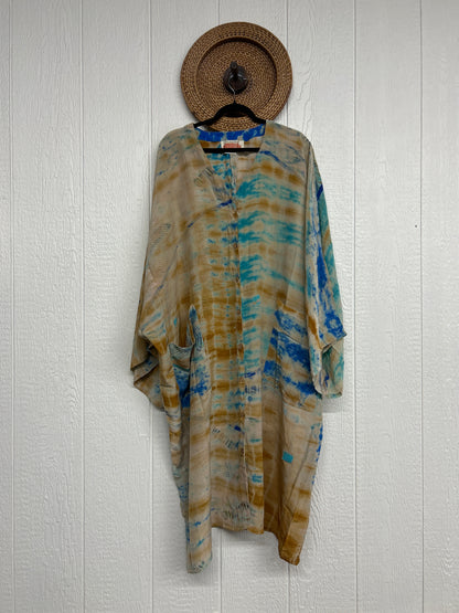 Crepe Sari Gaia Duster Dress 0426 069