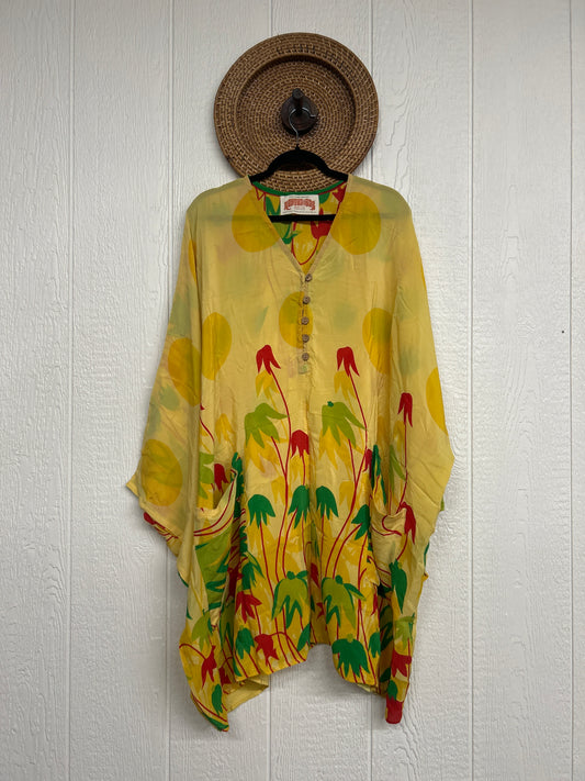 Crepe Sari Gaia Split Tunic 0226 052