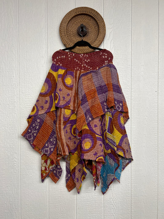 Pareo Kantha Pixie Skirt 0426 143