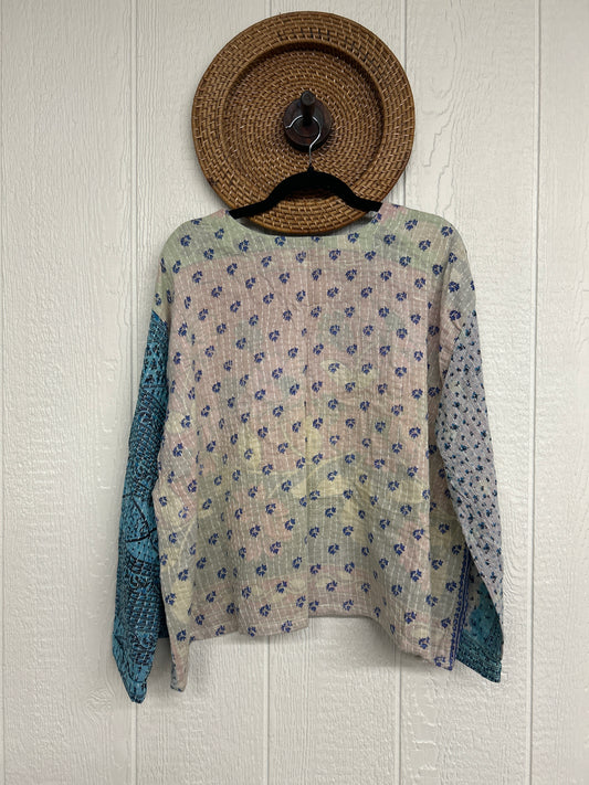 Pareo Kantha Wanderer Pocket Crop Top 0226 199