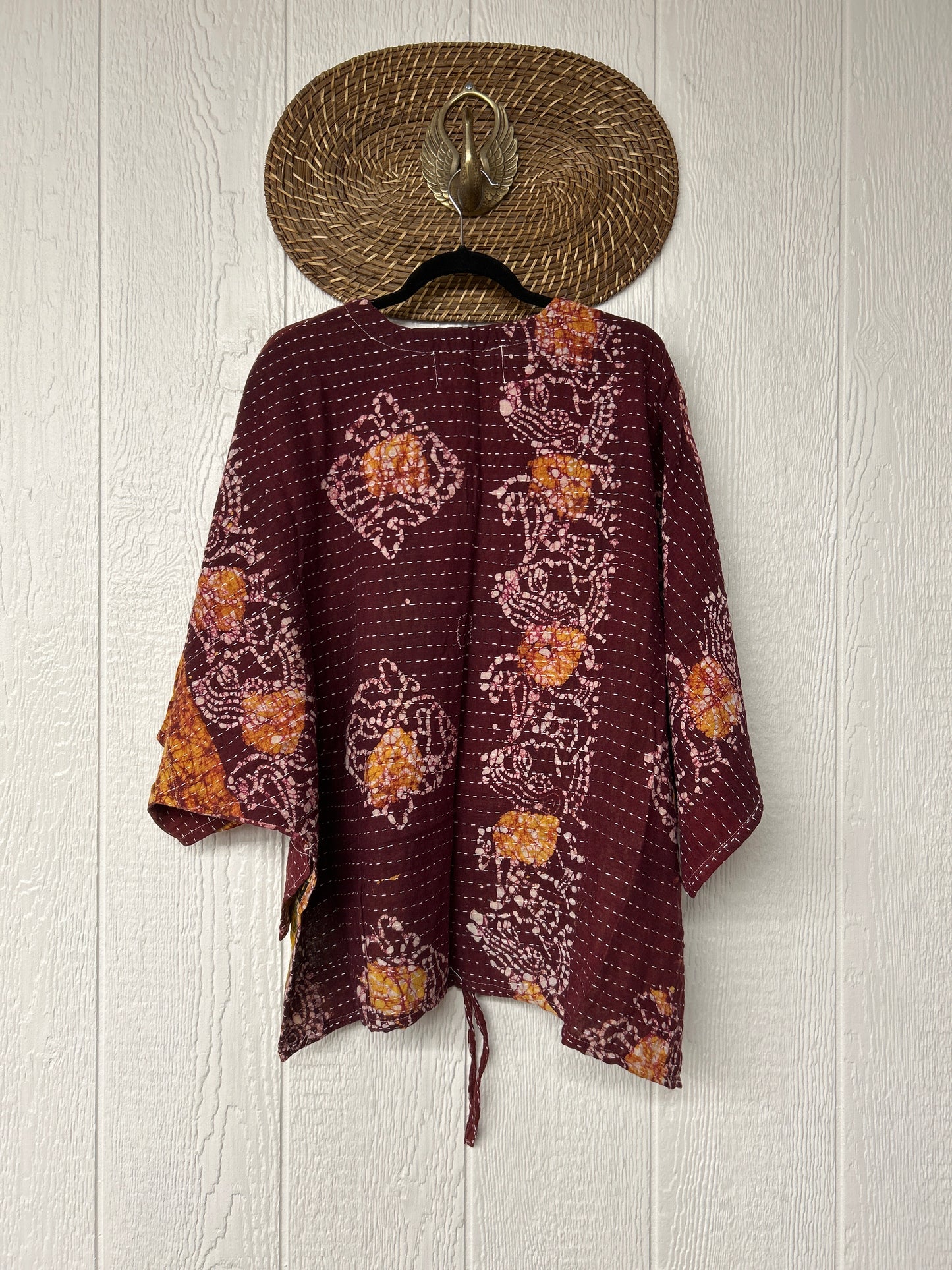Pareo Kantha Hi-Lo Butterfly Top 0626 008