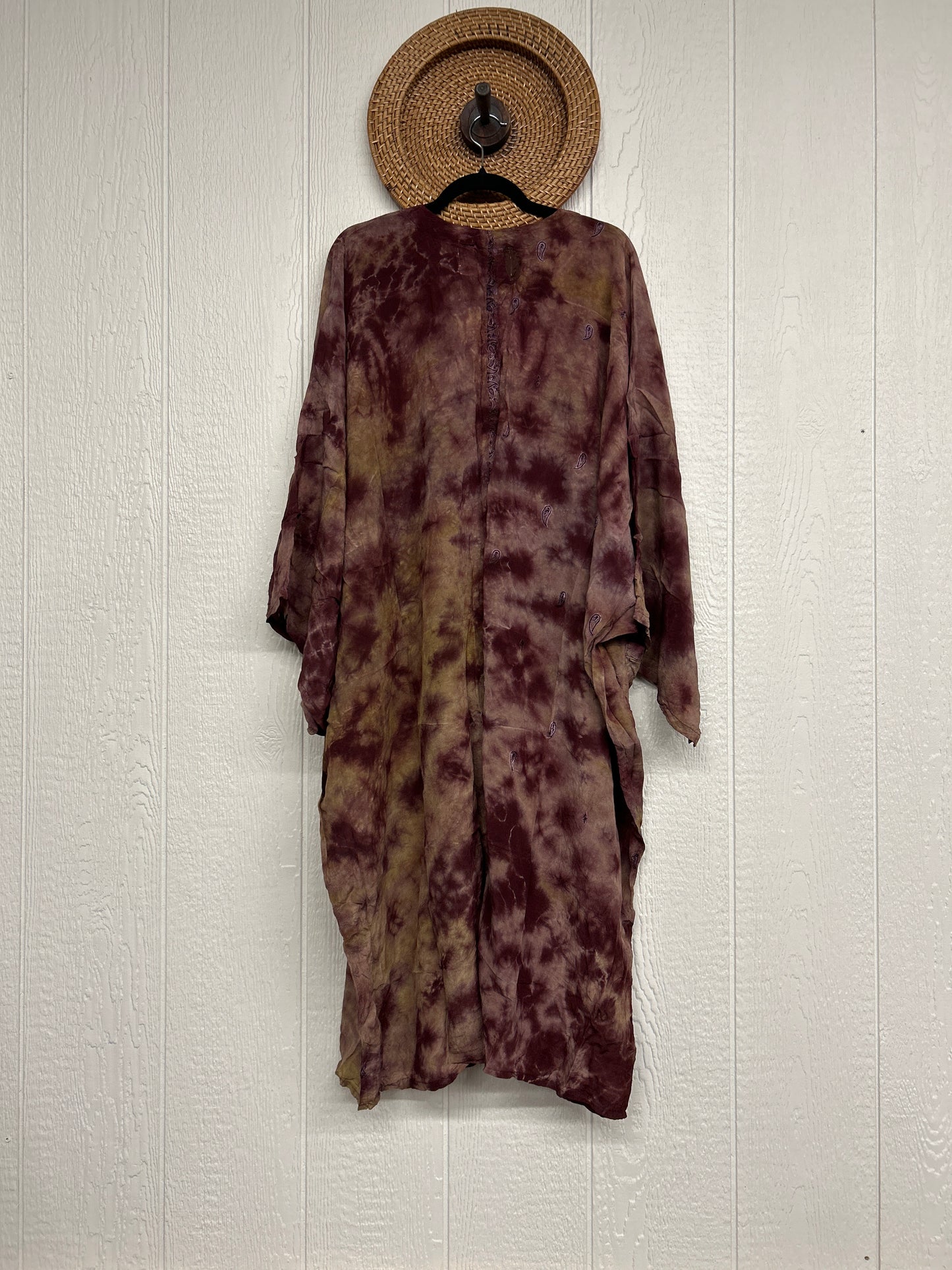Crepe Sari Gaia Duster Dress 0826 149