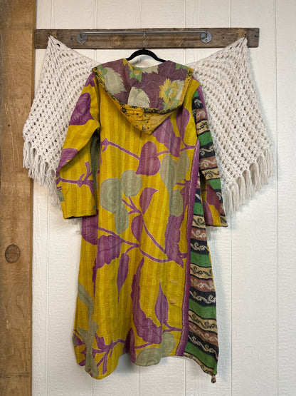 Fine Kantha Rising Sun Coat 1125 271