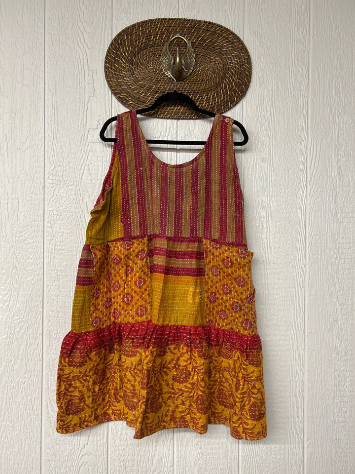 Kantha Meadow Mini Dress 0625 178