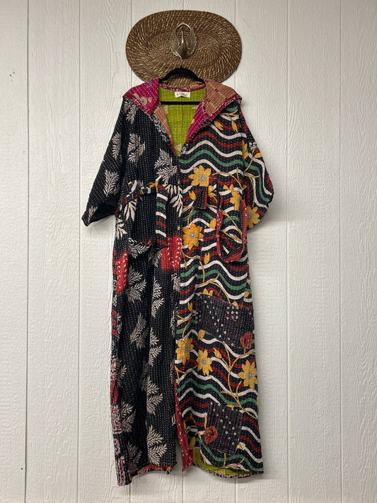 Kantha Zen Hoodie Jumpsuit 0925 014