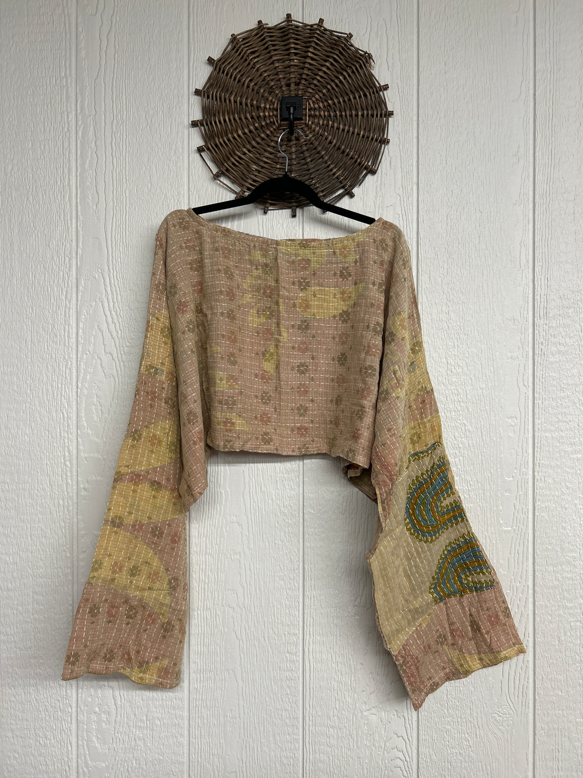 Pareo Kantha Abundance Crop Top 1026 019