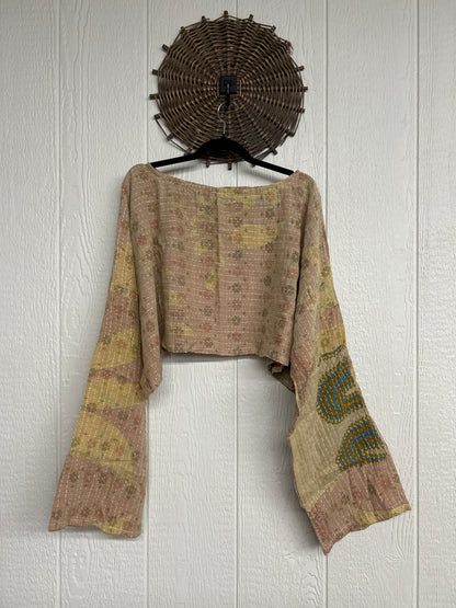 Pareo Kantha Abundance Crop Top 1026 019