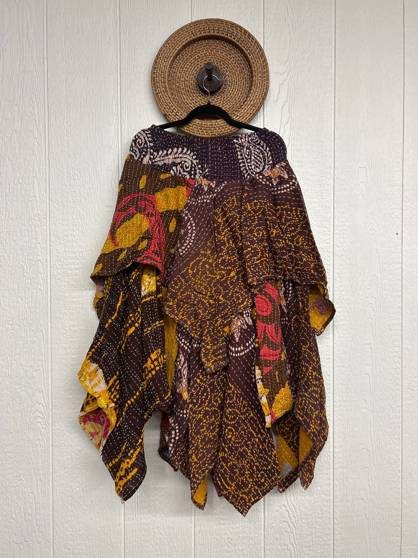 Pareo Kantha Pixie Skirt 0426 183