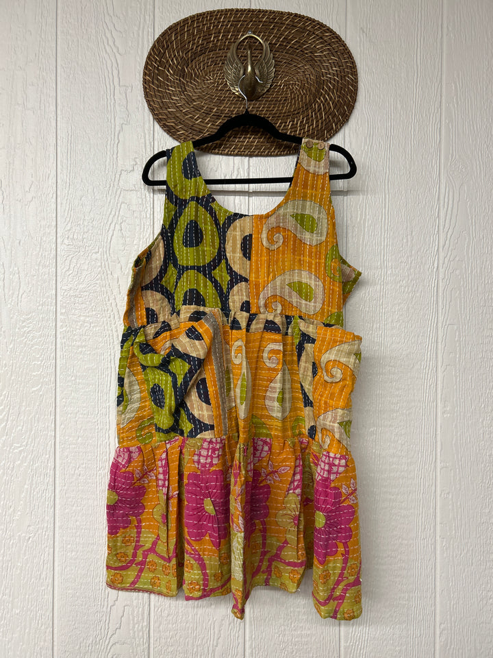 Kantha Meadow Mini Dress 0625 053