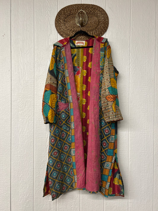 Fine Kantha Rising Sun Coat 1026 231