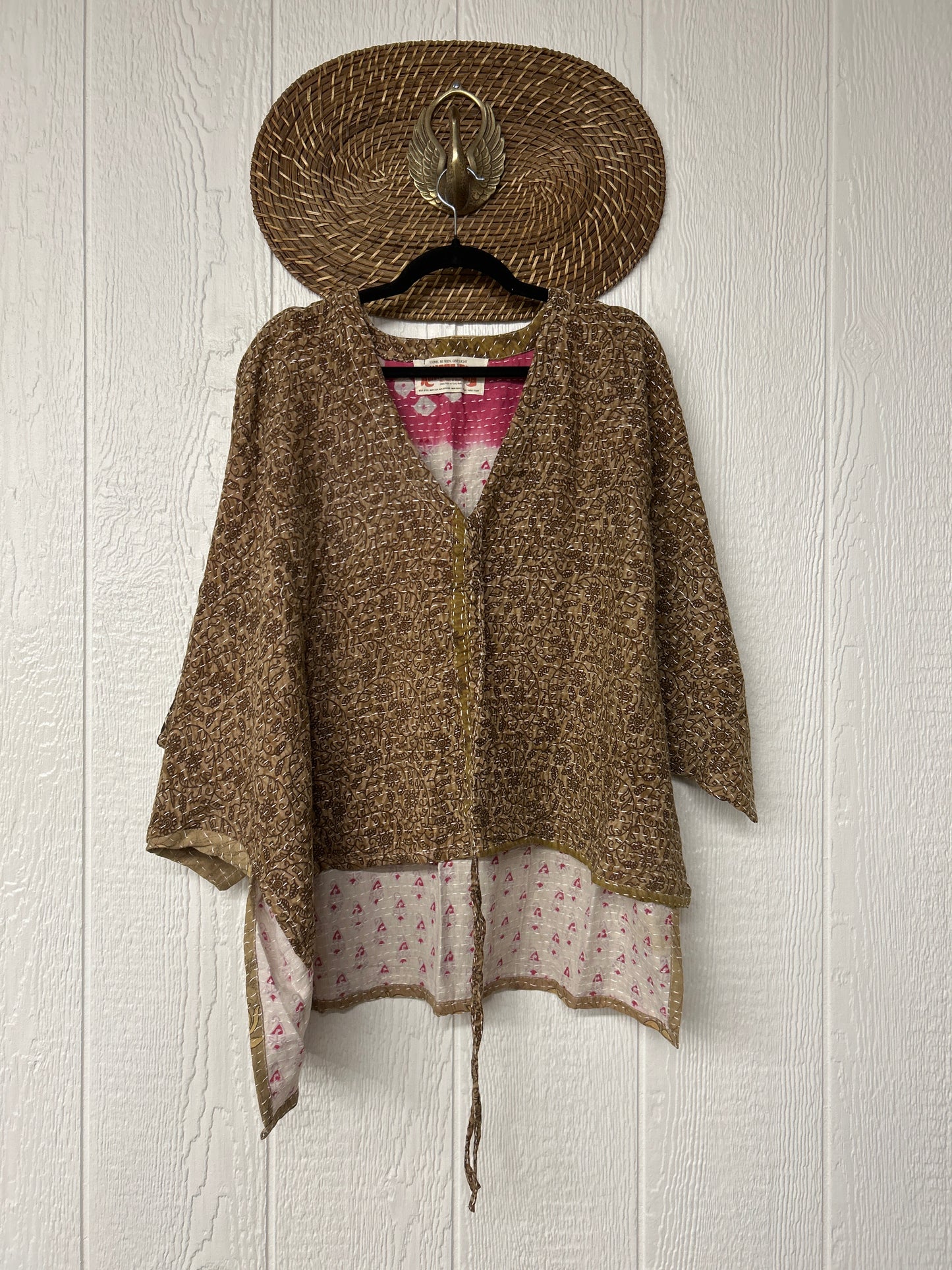 RETAIL Pareo Kantha Hi-Lo Butterfly Top 0626 126