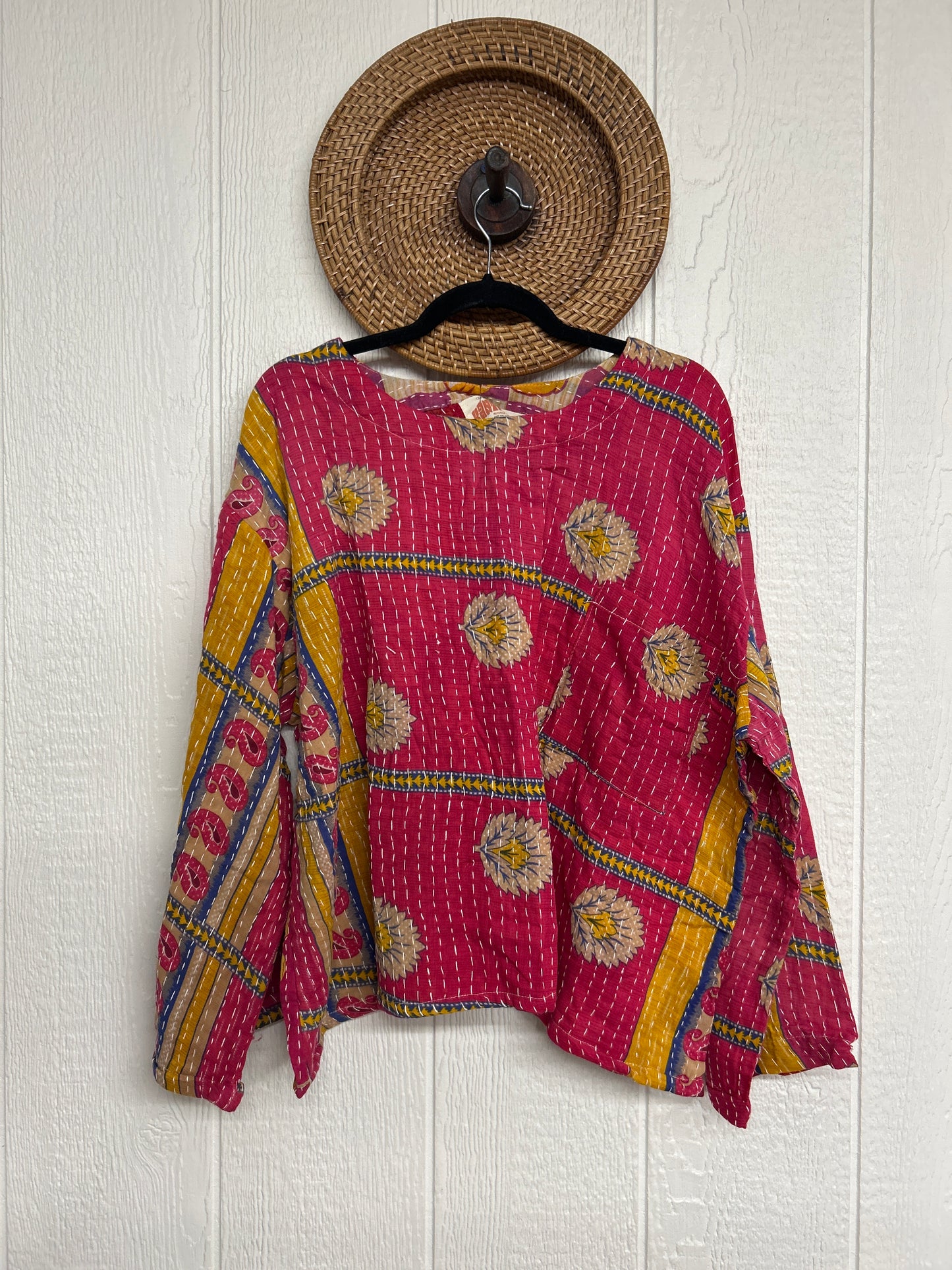 Pareo Kantha Wanderer Pocket Crop Top 0226 189