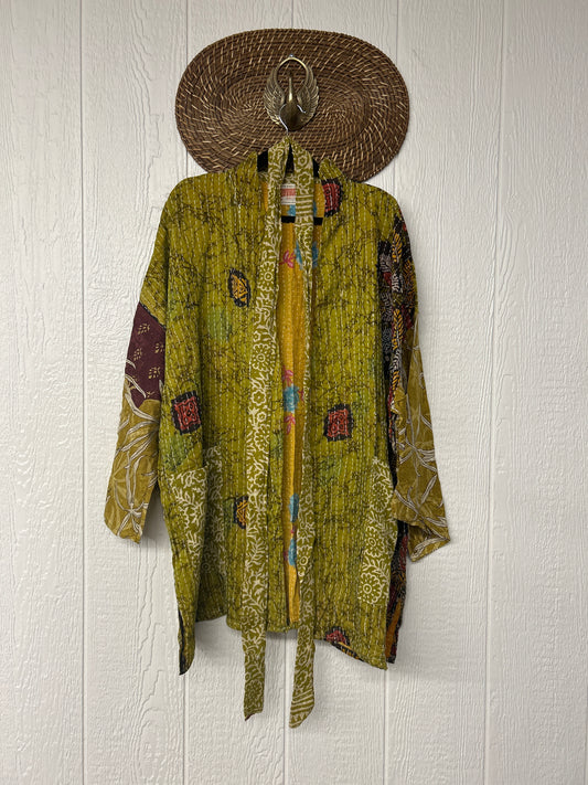 Pareo Kantha Shortie Majestic Kimono 0326 015