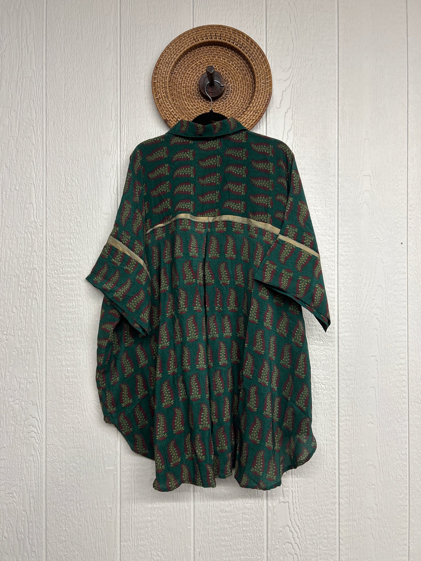 Crepe Sari Free To Be Button Down 0626 267