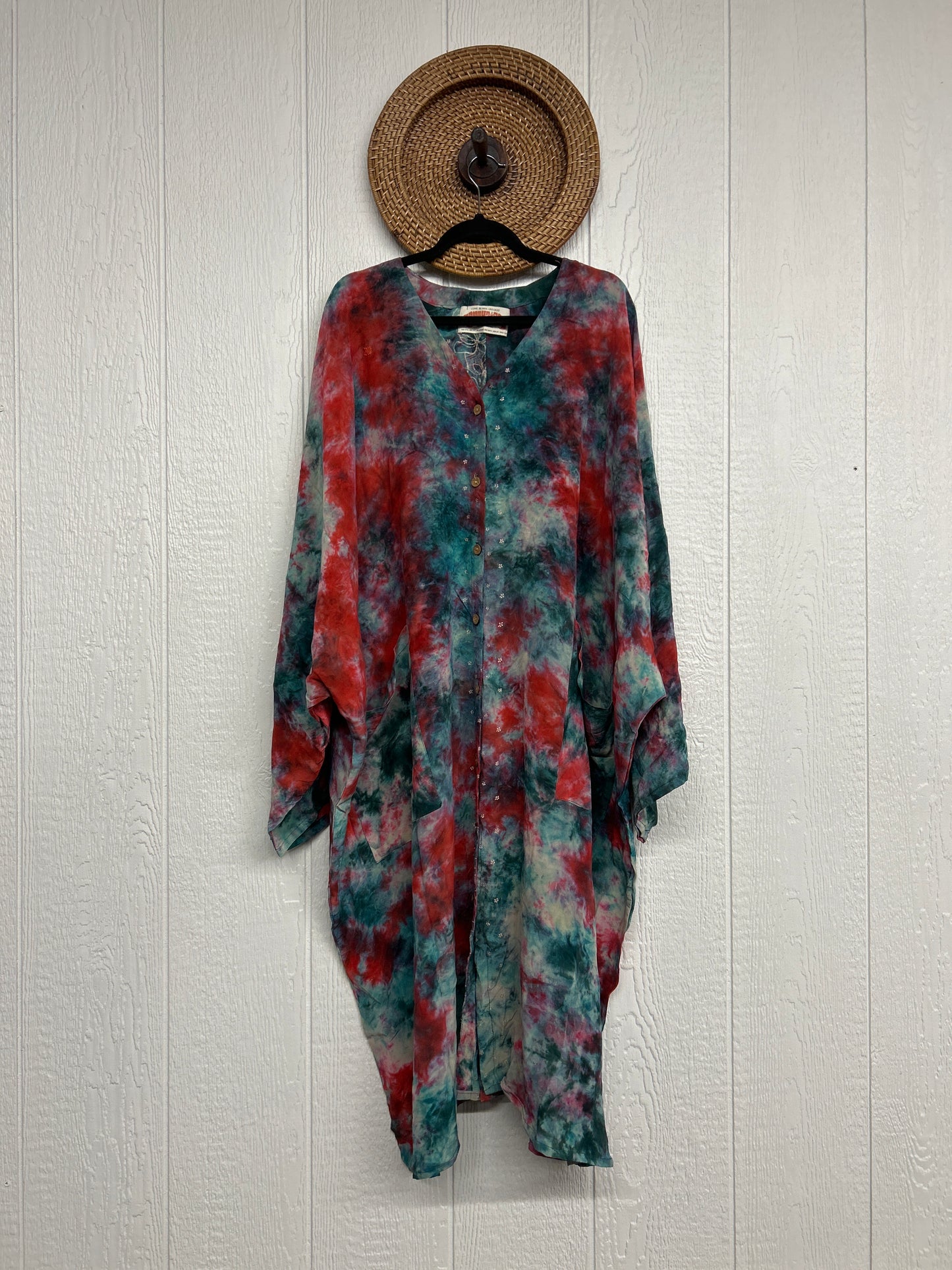 Crepe Sari Gaia Duster Dress 0426 044
