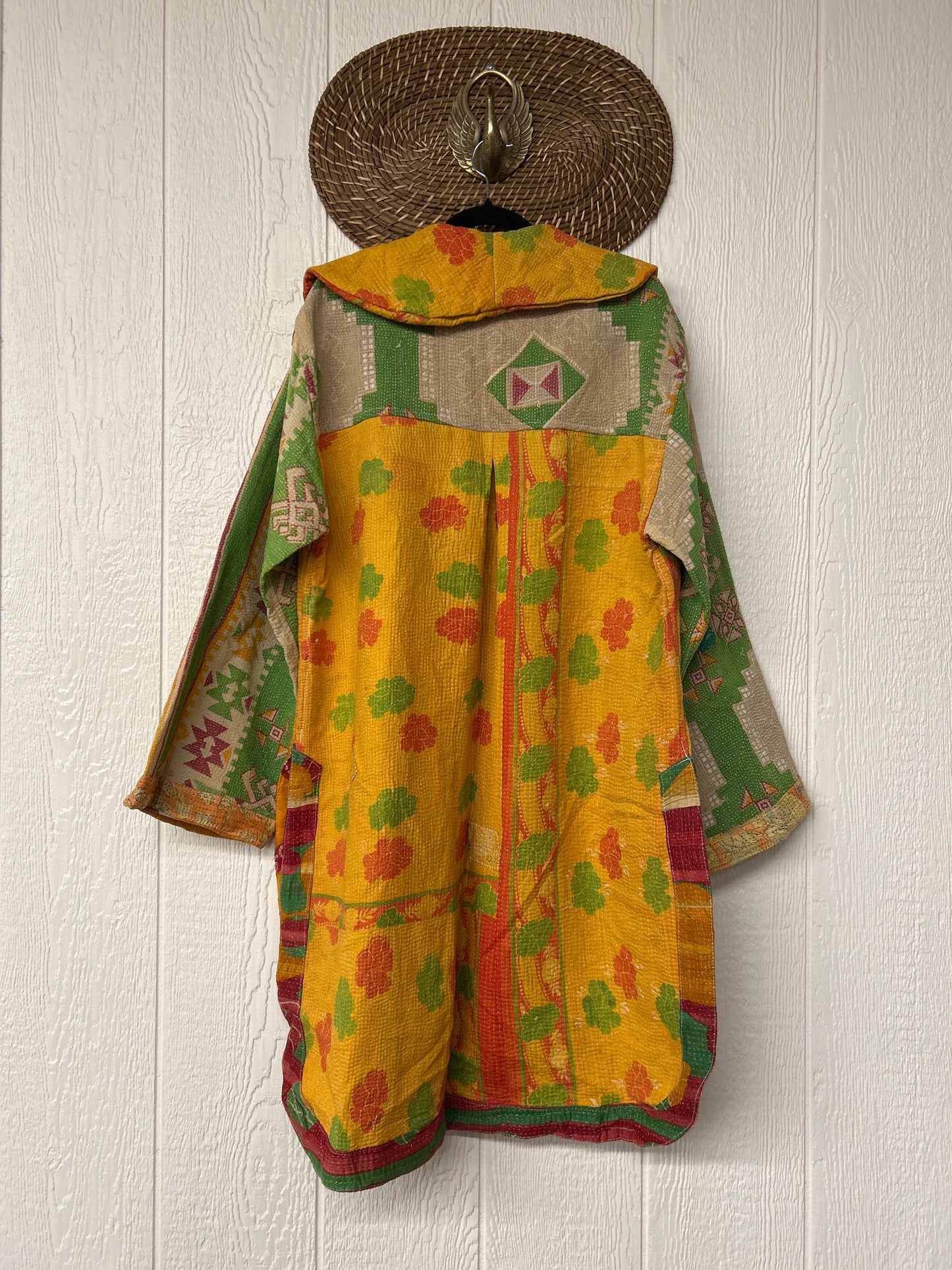 Fine Kantha Drifter Coat 1125 050