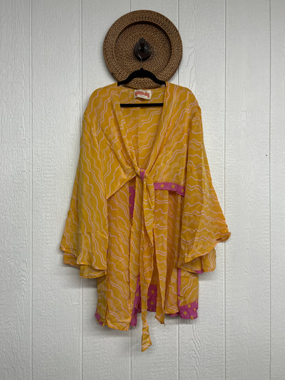 Crepe Sari Shortie Spellbound Kimono 0426 245