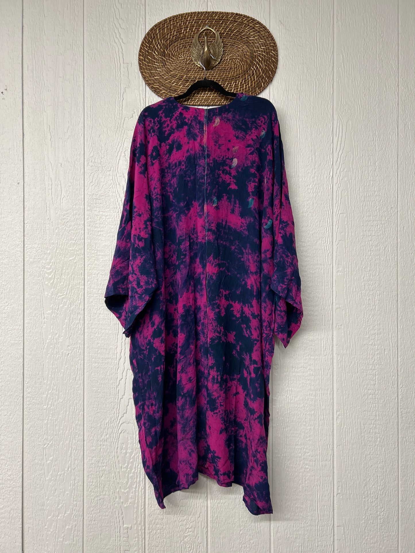 Crepe Sari Gaia Duster Dress 0826 030