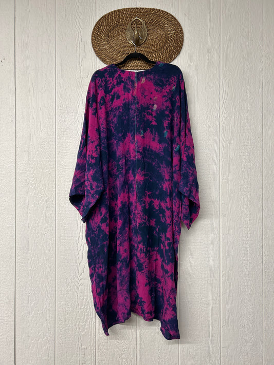 Crepe Sari Gaia Duster Dress 0826 030