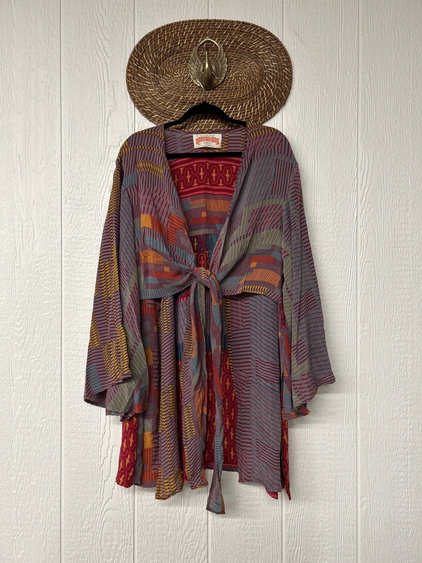 Crepe Sari Shortie Spellbound Kimono 0426 110