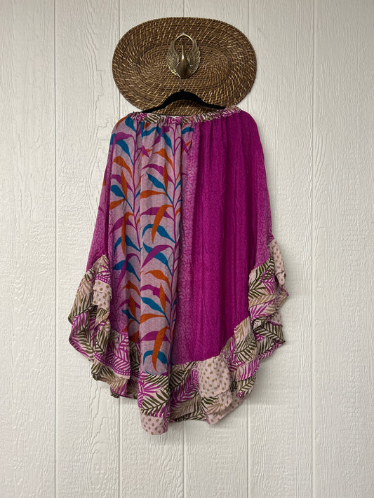 Crepe Wild Rose Skirt 1025 220