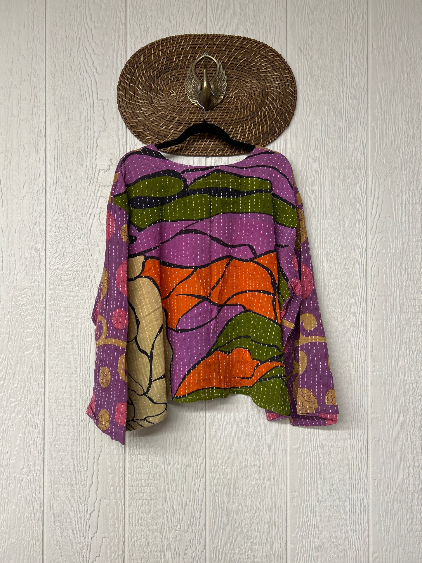 Pareo Kantha Wanderer Pocket Crop Top 0226 176