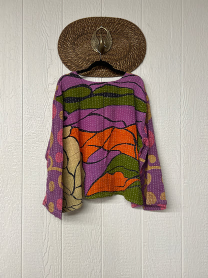 Pareo Kantha Wanderer Pocket Crop Top 0226 176