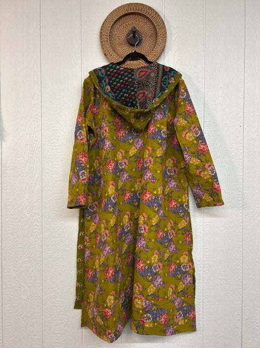 Fine Kantha Rising Sun Coat 1125 172