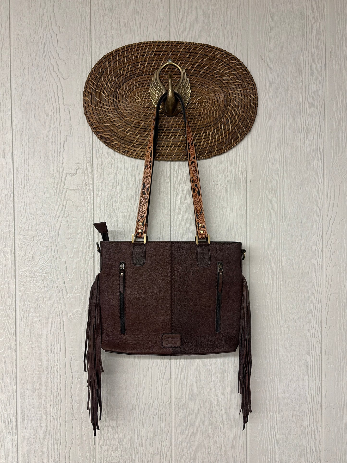 Leather Tote Bag 0426 001