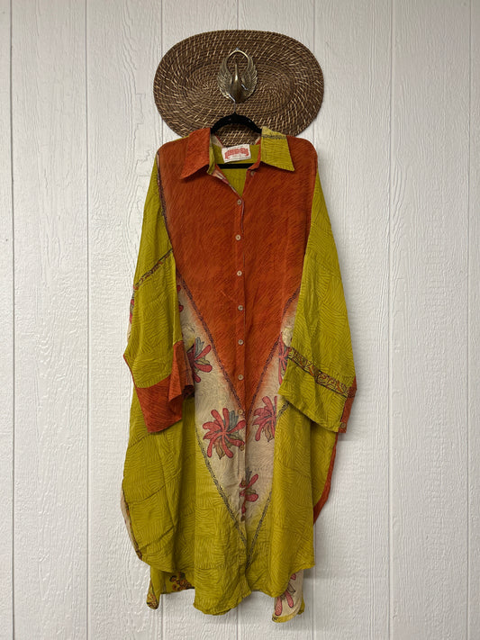 Crepe Sari Free To Be Longsleeve Maxi 1225 041