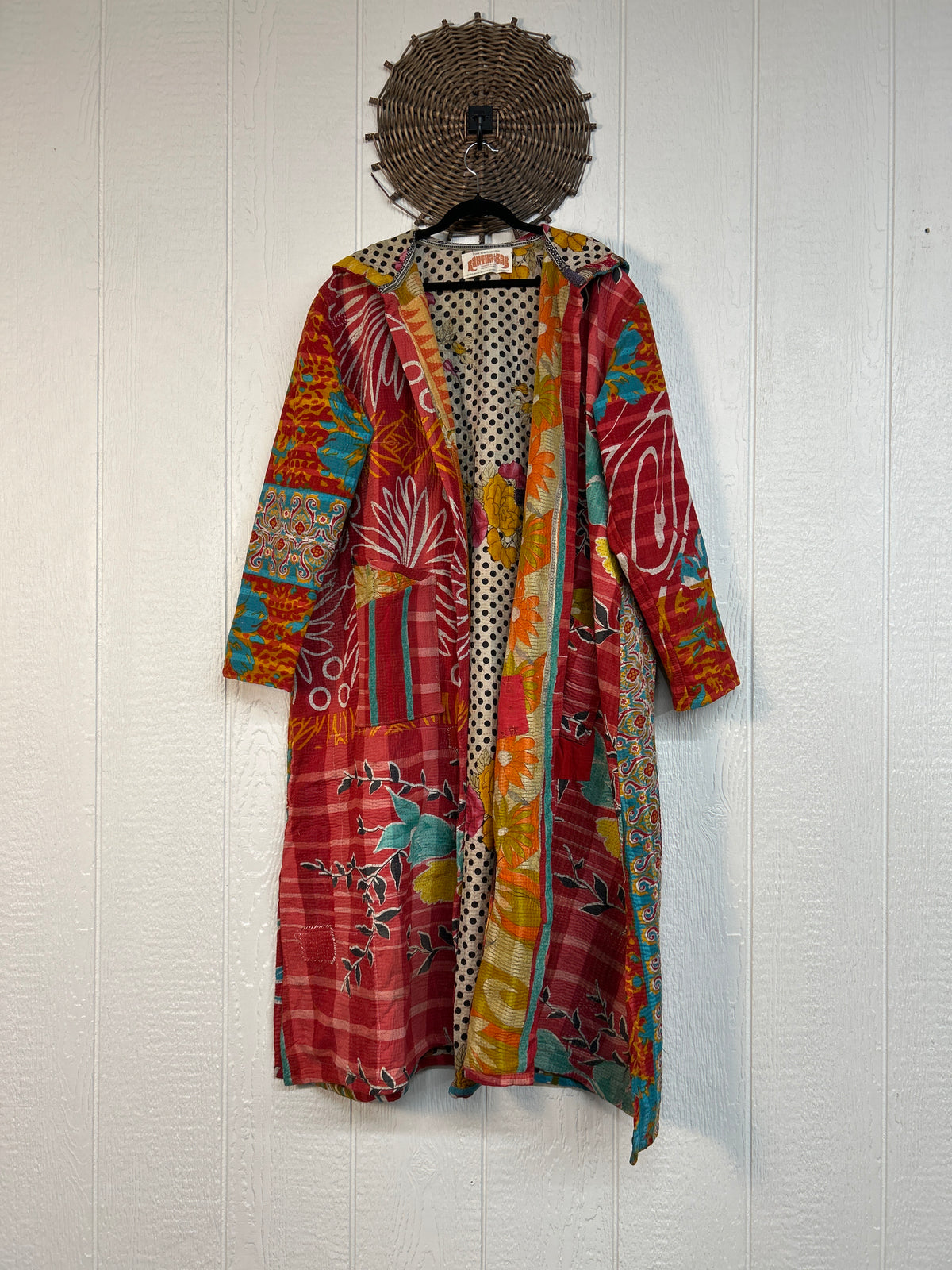 Fine Kantha Rising Sun Coat 1026 114
