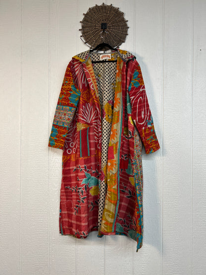 Fine Kantha Rising Sun Coat 1026 114