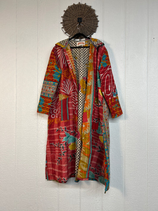 Fine Kantha Rising Sun Coat 1026 114