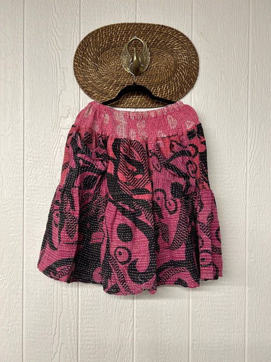 Pareo Kantha Meadow Skirt 0826 031