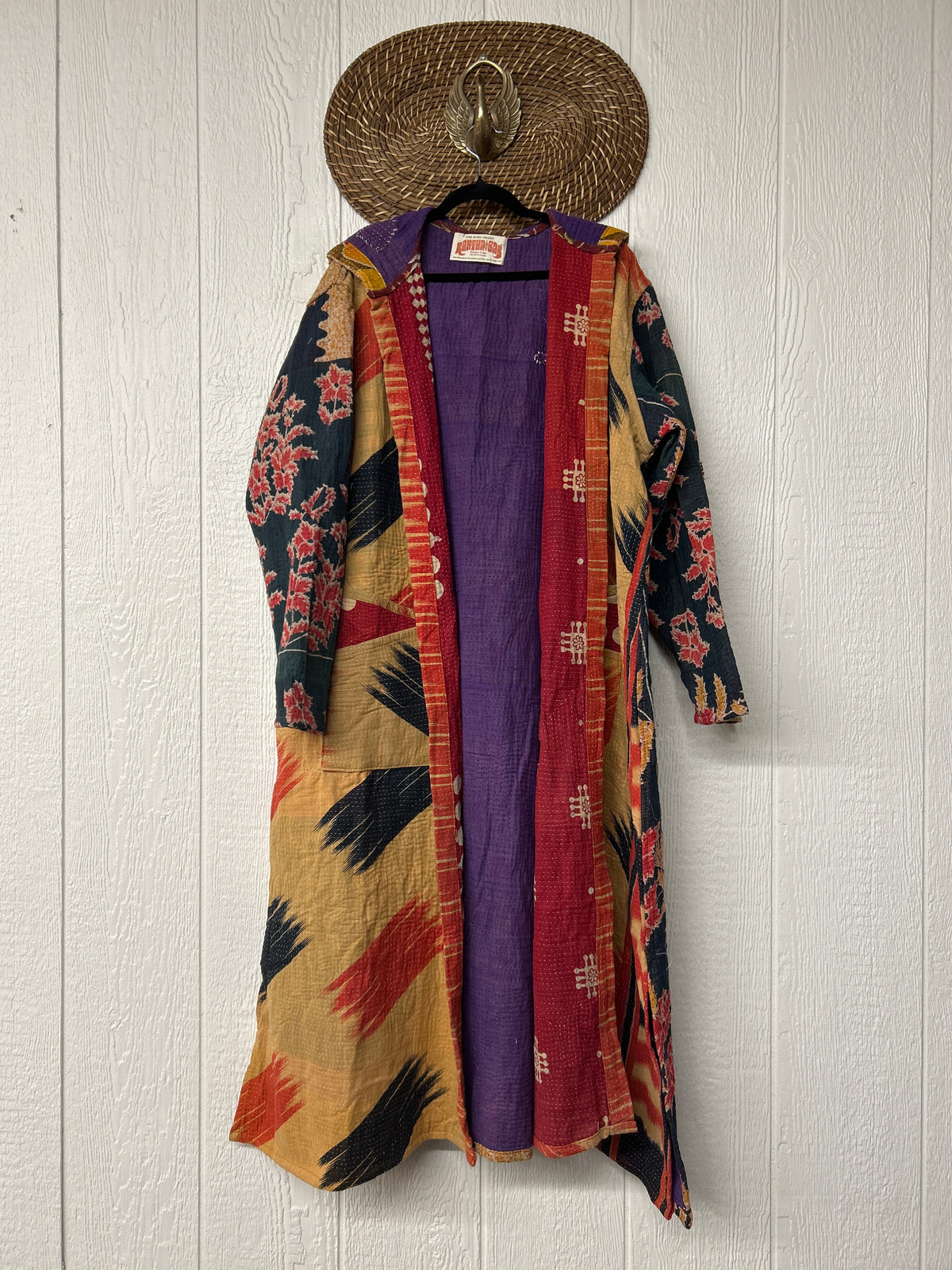 Fine Kantha Rising Sun Coat 1026 017