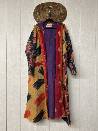Fine Kantha Rising Sun Coat 1026 017