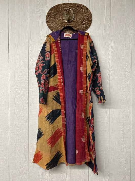 Fine Kantha Rising Sun Coat 1026 017